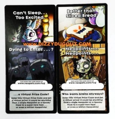 Neopets TCG Code Card: The Haunted Woods Prize Code